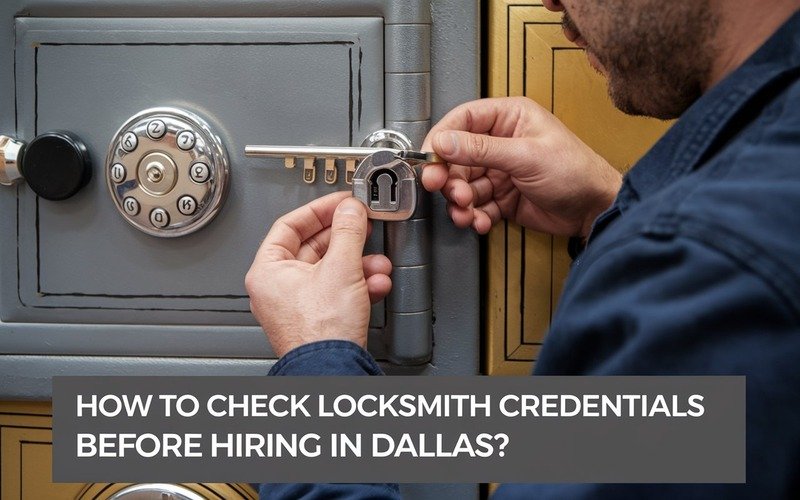 How to Check Locksmith Credentials Before Hiring in Dallas